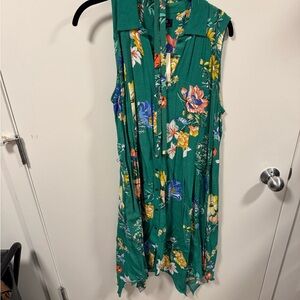 Maeve Sleeveless Button Up Dress